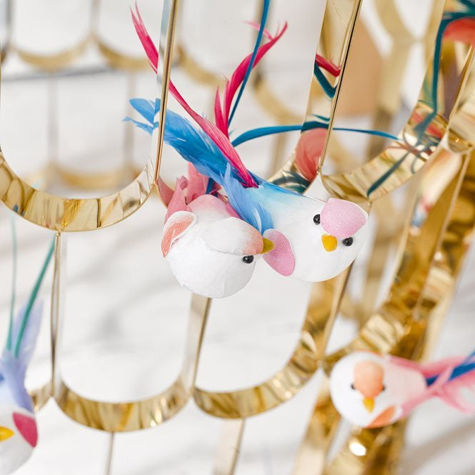 Clip On Love Birds Pack of 6