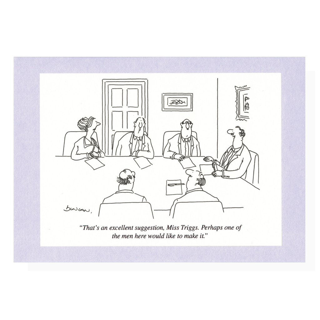 Board Meeting Punch Card