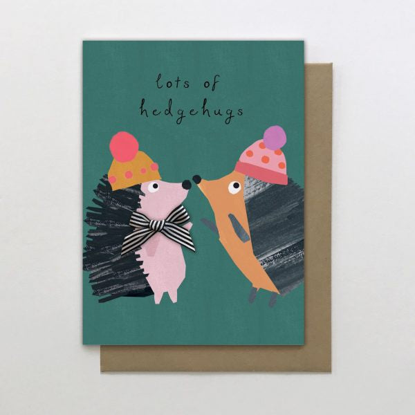 Lots Of Hedgehugs Card