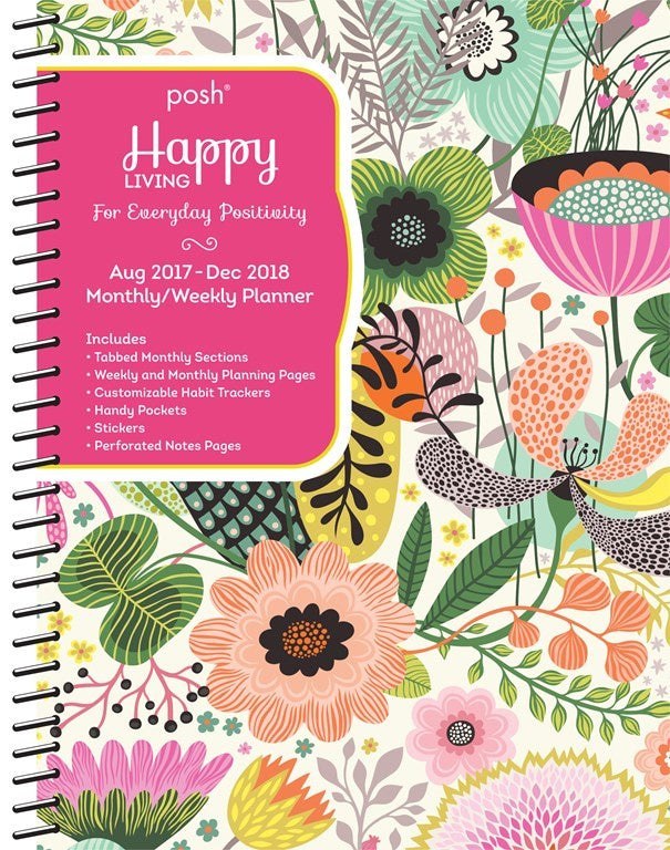 2017/2018 Posh Happy Living Diary