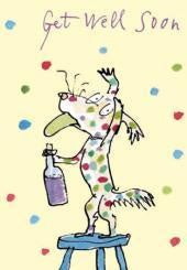 Quentin Blake Get Well Soon Card