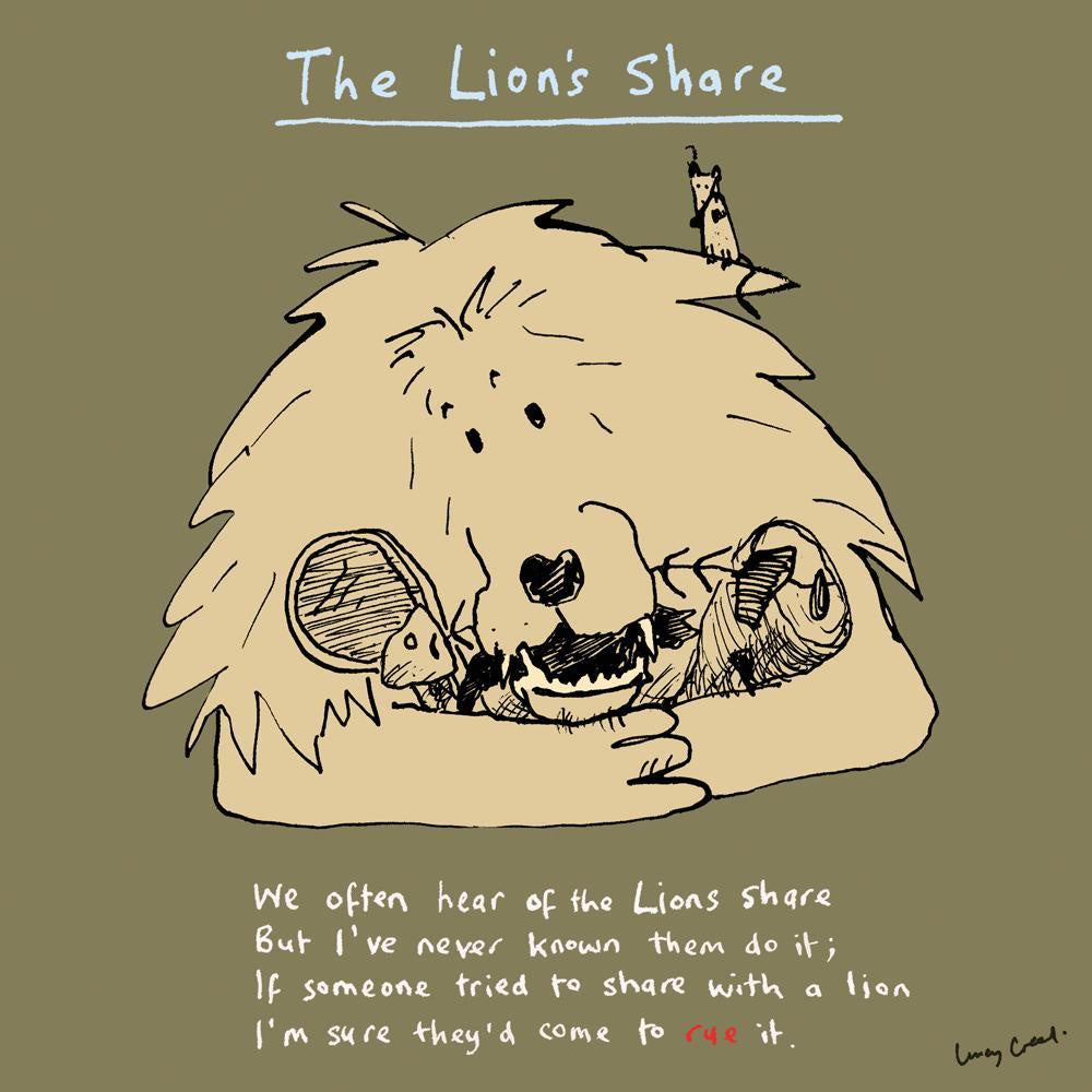The Lions Share Card