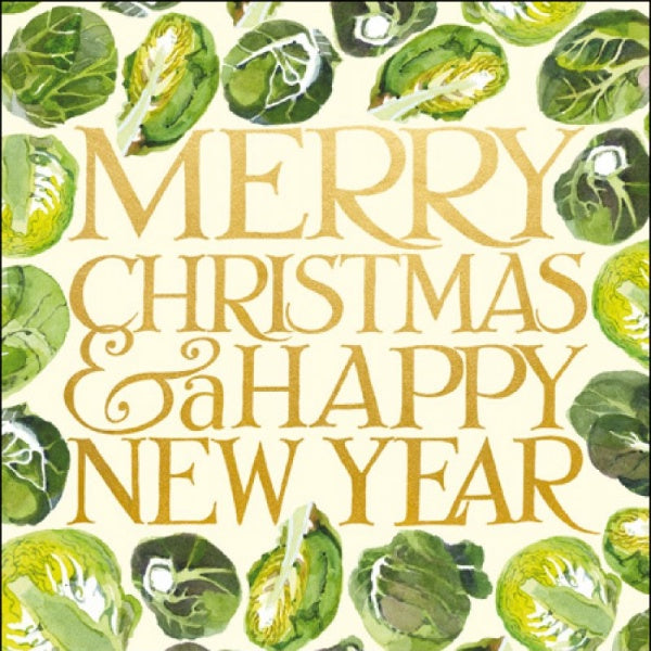 Brussel Sprouts Emma Bridgewater Christmas Card