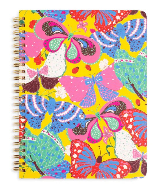 Berry Butterfly Mini Notebook