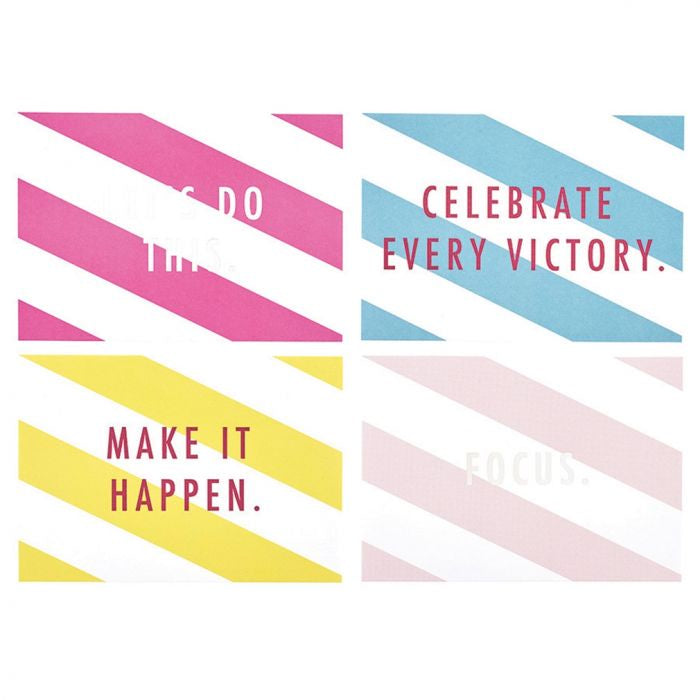 Vibrant Vibes A6 Study Cards