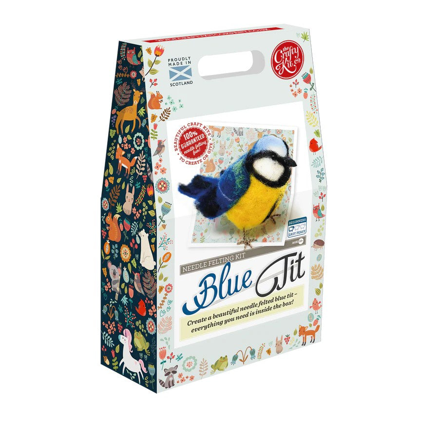 Blue Tit Needle Felting Kit
