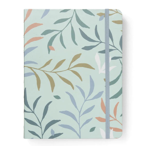 Filofax Botanical A5 Refillable Notebook Mint