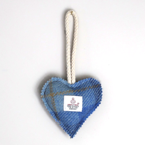 Harris Tweed Lavender Heart