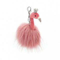 Jellycat Fancy Flamingo Bag Charm