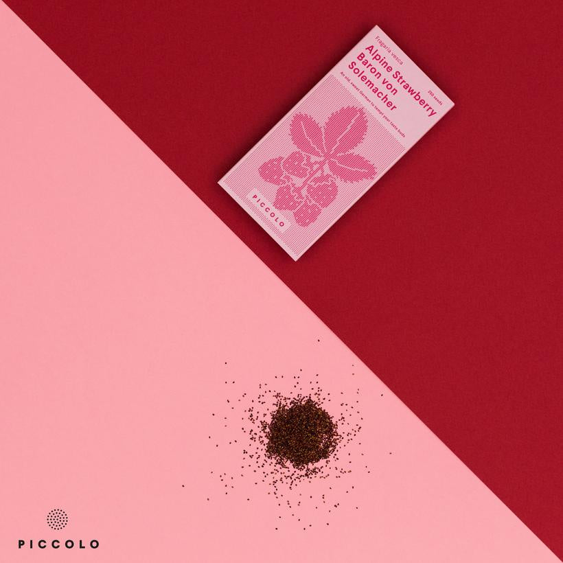 Alpine Strawberry Baron Von Solemacher Seeds