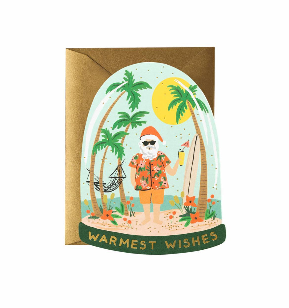 Warmest Wishes Christmas Card