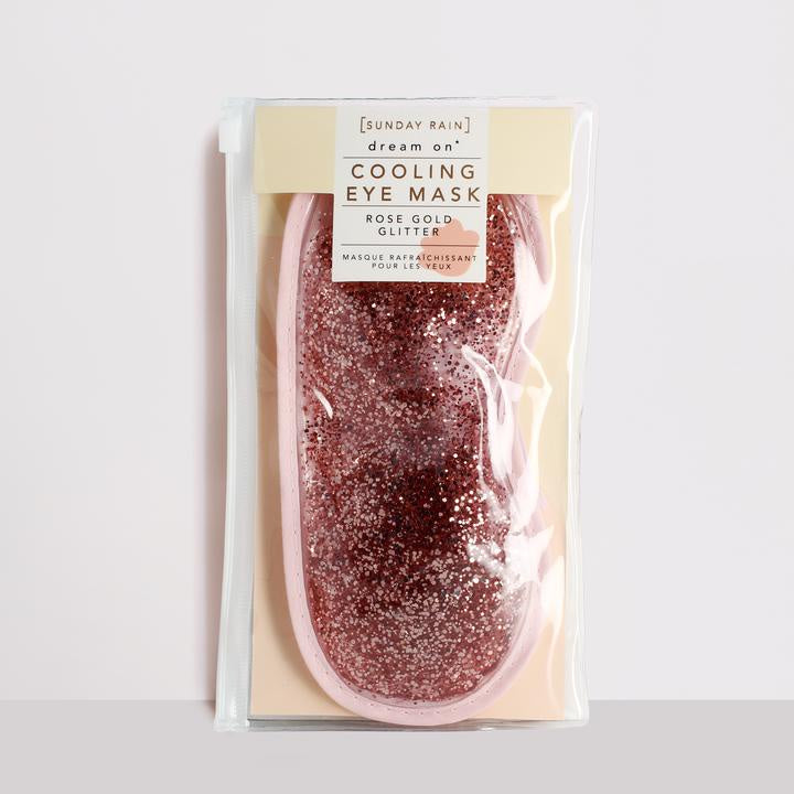 Sunday Rain Glitter Eye Mask