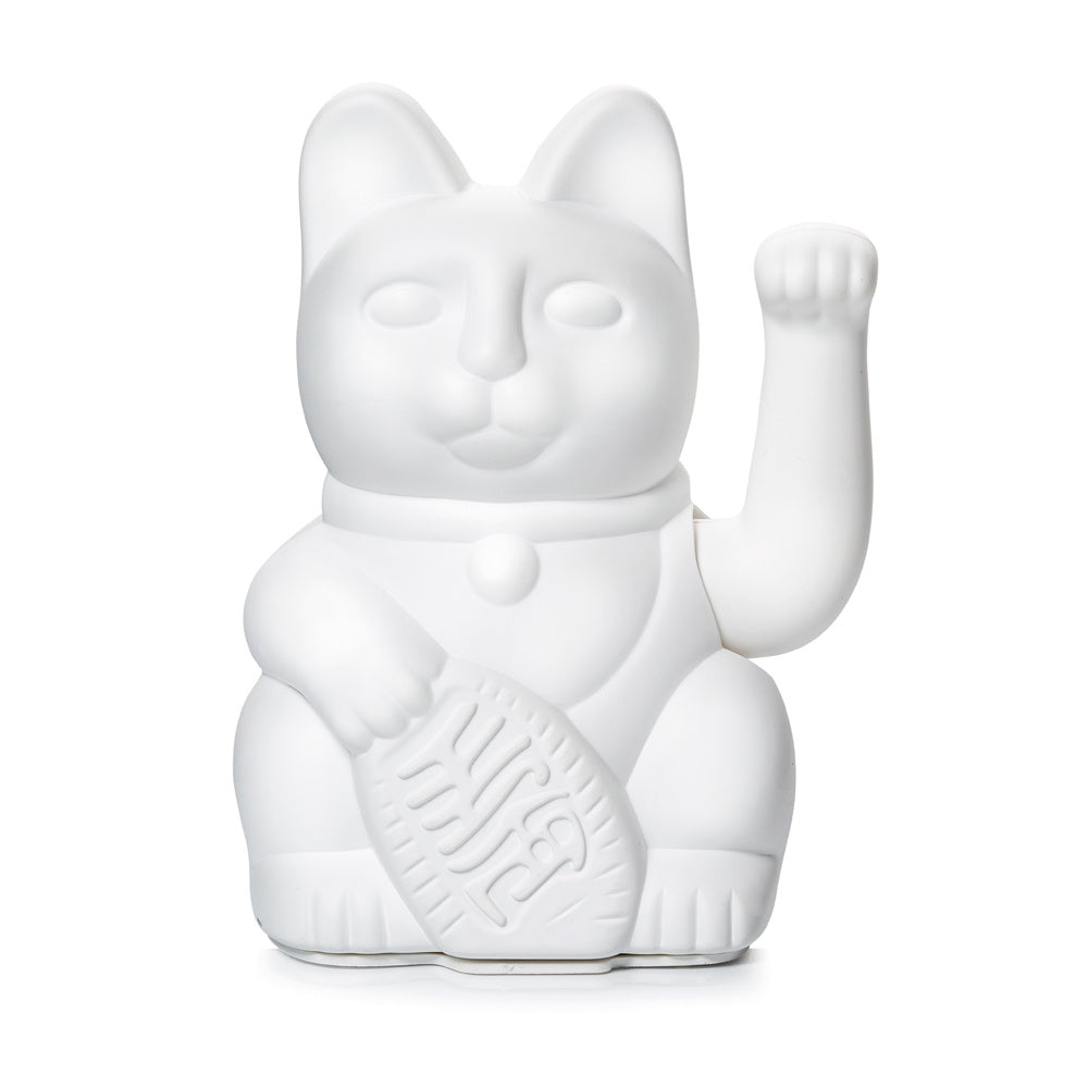 Lucky Waving Cat White