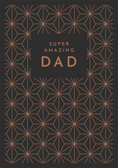 Super Amazing Dad Pattern Card