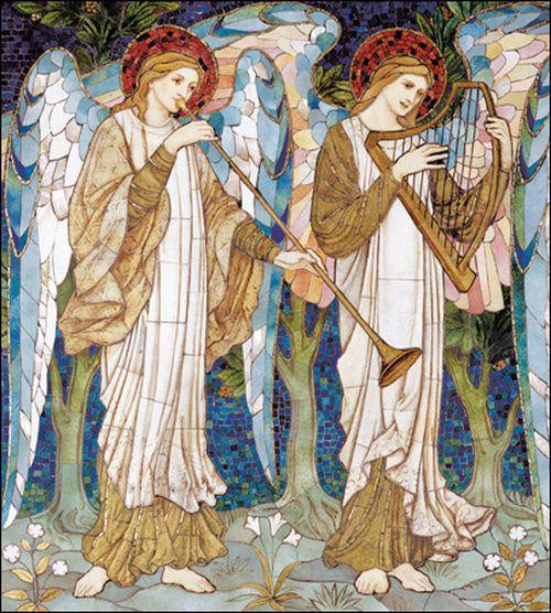 Musical Angels Box of 8 Christmas Cards