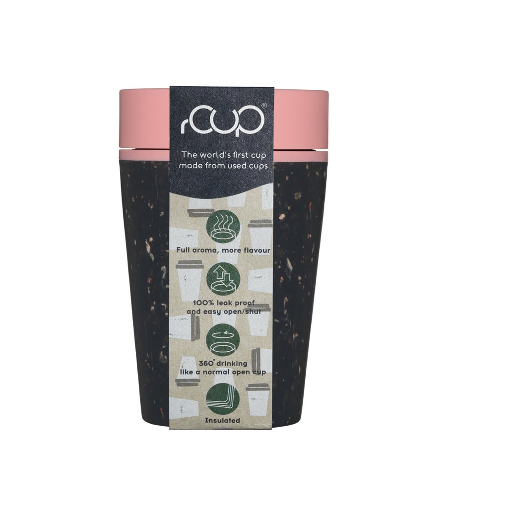 Circular & Co Cup Black and Pink 8oz