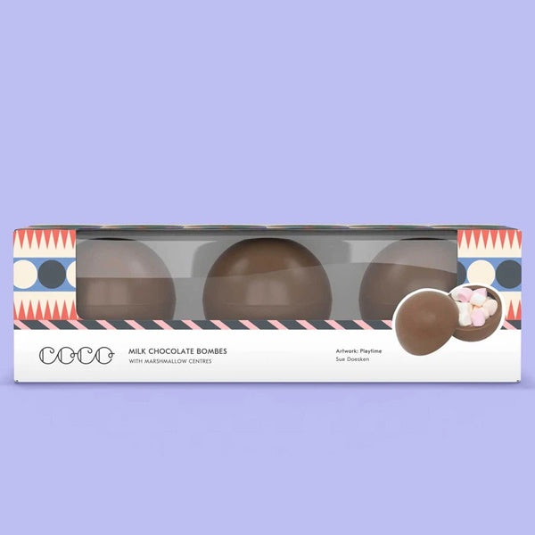 Milk Chocolate Bombes