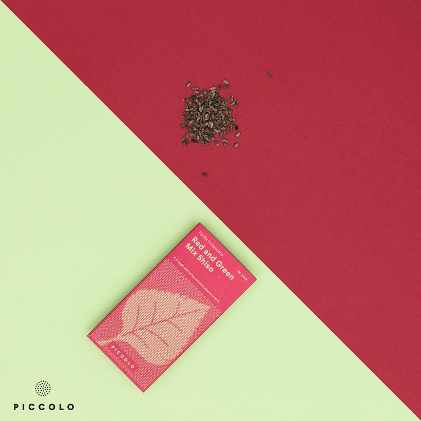 Red and Green Mix Shiso Seeds