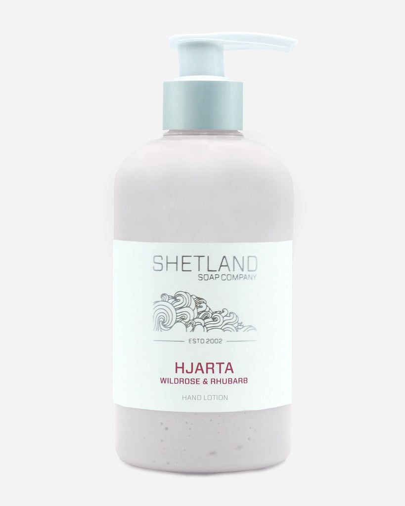 Hjarta Wild Rose & Rhubarb Hand Lotion