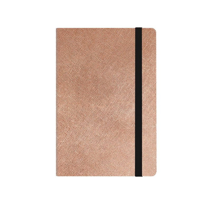 Medium Weekly Diary 2020/2021 Metallic Rose Gold