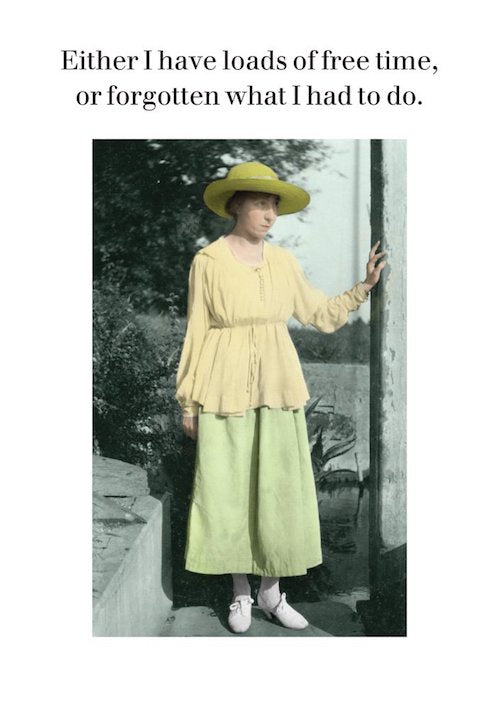 Loads Of Free Time Card