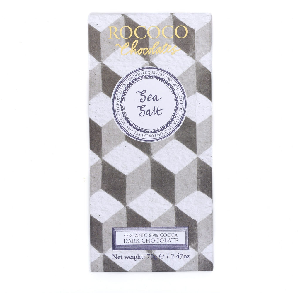 Rococo Organic Sea Salt Dark Chocolate 65%