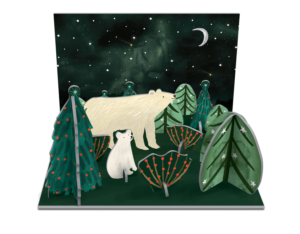 Polar Bear Pop and Slot Decoration