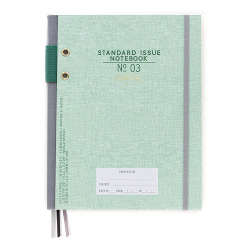 Standard Issue Notebook No 3 - Green