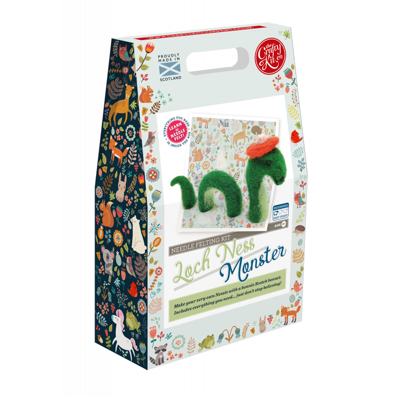 Loch Ness Monster Needle Felting Kit