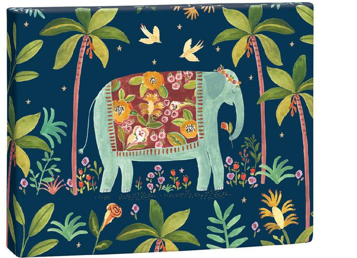 Over The Rainbow Elephant Notecard Box