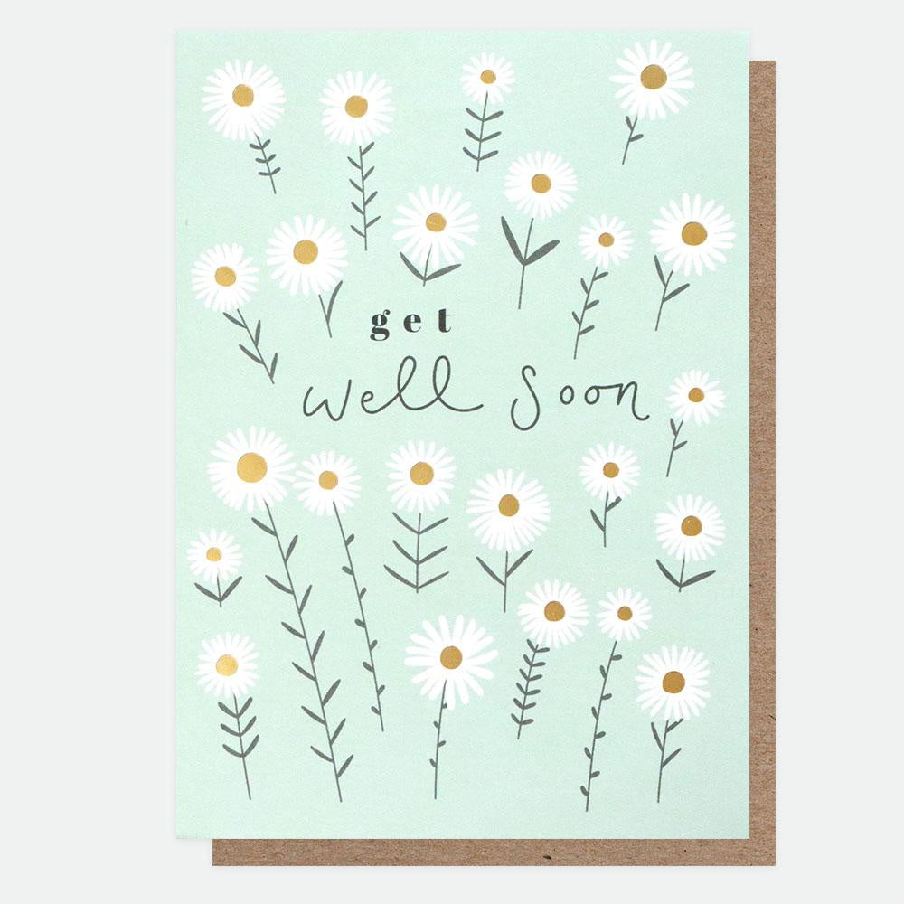 Get Well Soon Daisies Card