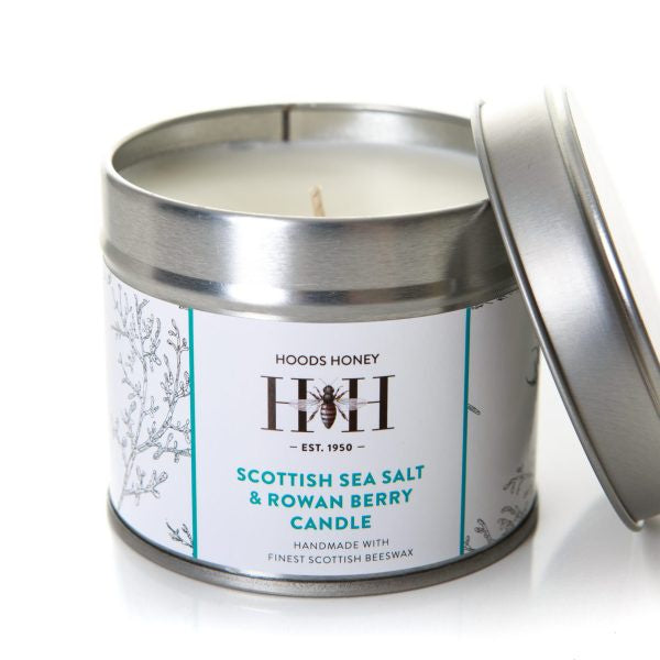 Scottish Sea Salt Beeswax Tin Candle
