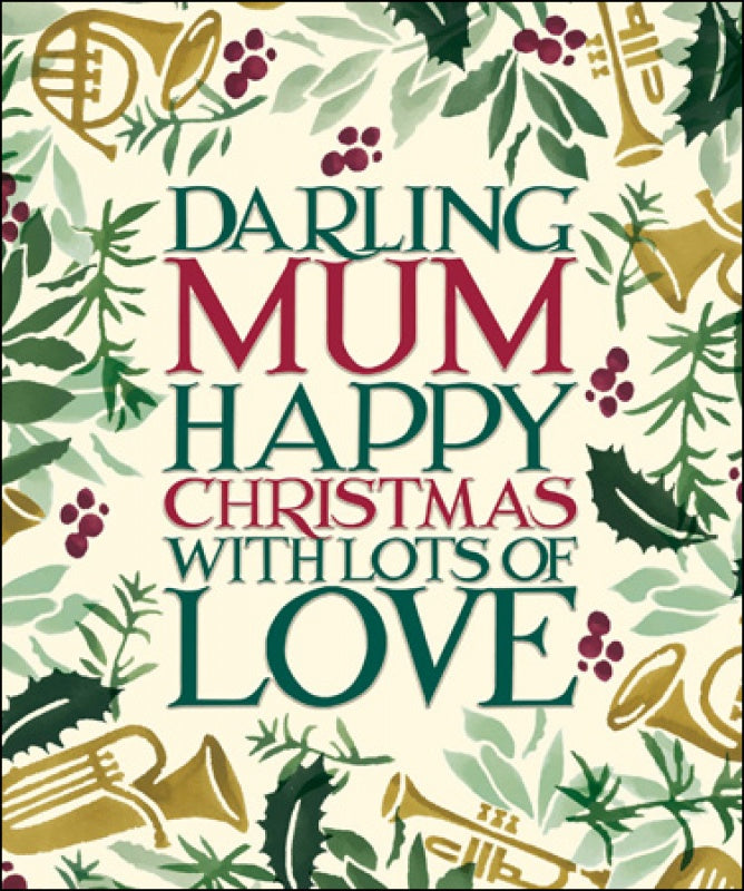 Emma Bridgewater Darling Mum Christmas Card