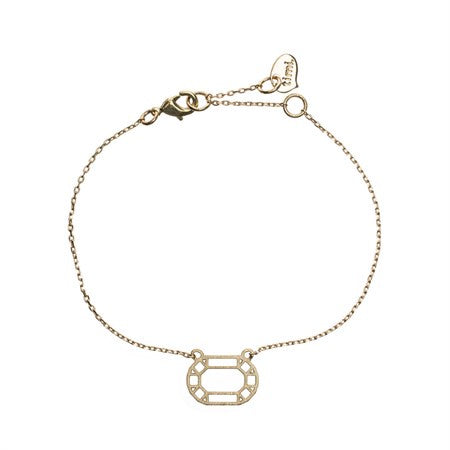Emerald Cut Bracelet Gold