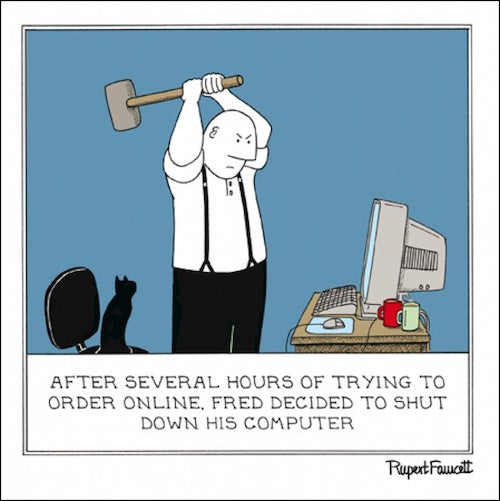 Computer Destruction Card