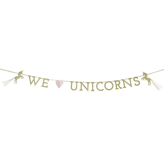 We Heart Unicorns Garland