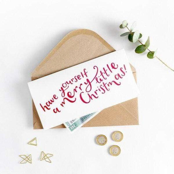 Have Yourself a Merry Little Christmas Money Wallet Card