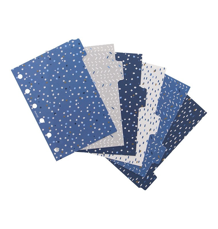 Filofax Indigo Pocket Organiser Dividers