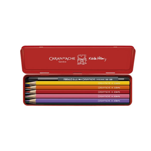 Caran d'Ache Keith Haring 11 Piece Colouring Pencil Set