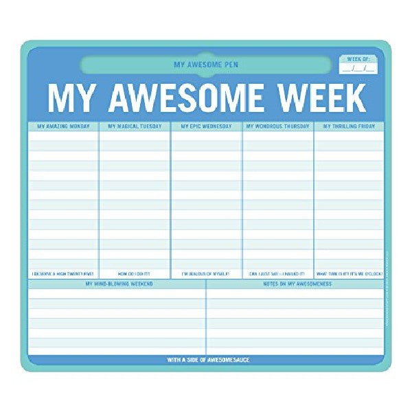 My Awesome Week Mousepad