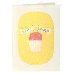 Cupcake Happy Birthday Card