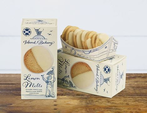 Island Bakery Organic Lemon Melts Biscuit Box