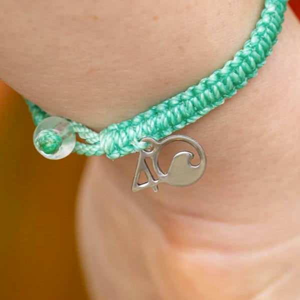 4ocean Loggerhead Sea Turtle Braided Bracelet Paper Tiger
