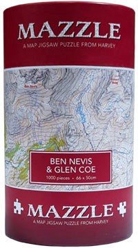 Mazzle Ben  Nevis and Glen Coe Jigsaw