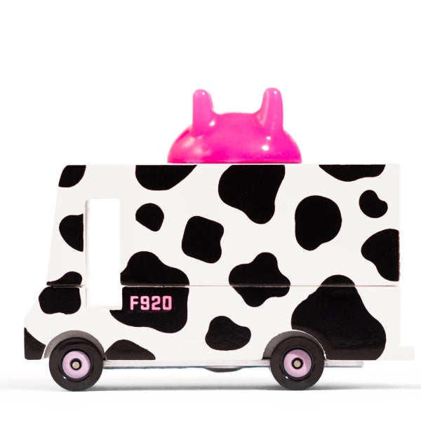 Moo Milk Van Wooden Candycar