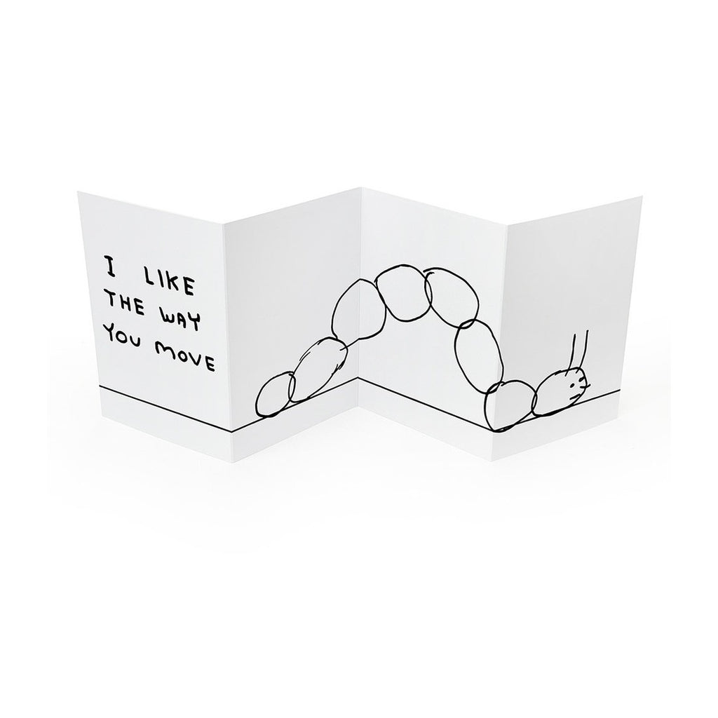 I Like The Way You Move Concertina Card