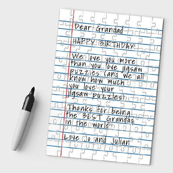 Pikkii Letter Jigsaw Puzzle