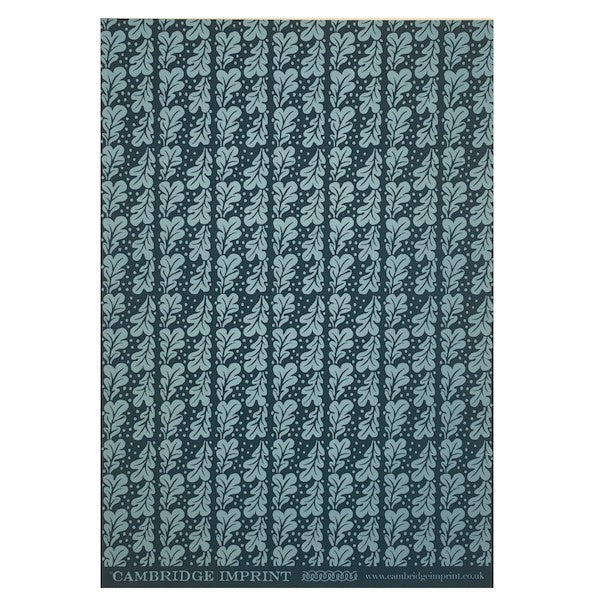 Oak Leaf Quercus Midnight Sheet Wrap