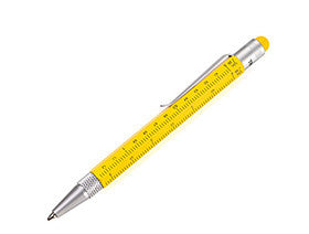 Troika Mini Construction Yellow Pen