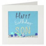 Happy Birthday Son Shakies Card